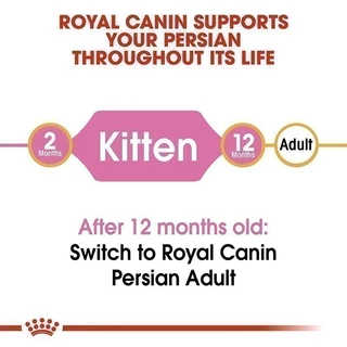 Royal Canin Kitten Persian 4kg อาหารเม็ดลูกแมว พันธุ์เปอร์เซียน อายุ 4-12 เดือน (Dry Cat Food, โรยัล คานิน)