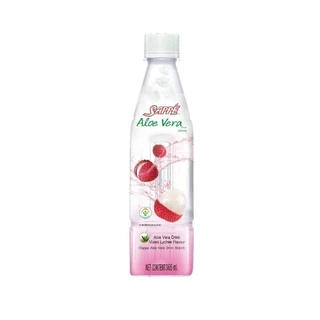 [ยกลัง] เซ็ปเป้ เครื่องดื่ม อโลเวร่า สูตรลิ้นจี่ Sappe Aloe Vera Drink - Lychee จำนวน 24 ขวด