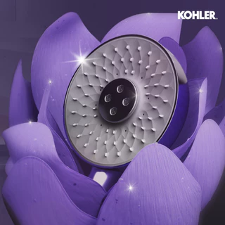 KOHLER Watermind technology round handshower หัวฝักบัวแบบทรงกลม 3 ระดับ สีโครเมี่ยม K-R28694T-CP