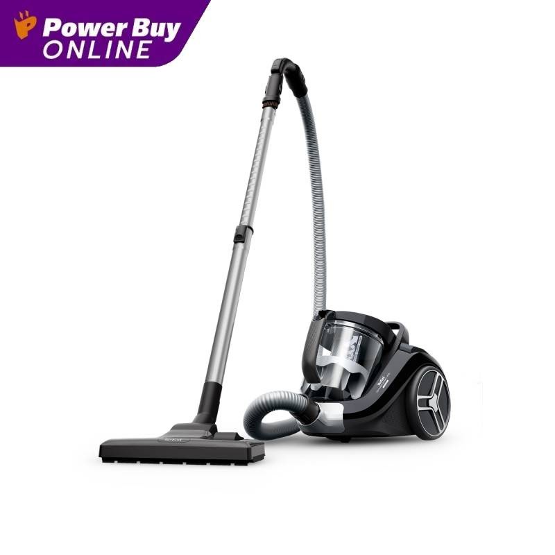 Tefal เครื่องดูดฝุ่นแบบกล่อง Compact Power XXL 2100 วัตต์ 2.5 ลิตร (สีดำ) รุ่น TW4B75