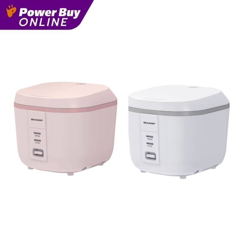 Sharp Cube Series E หม้อหุงข้าว (485 วัตต์, 1 ลิตร, คละสี) รุ่น KS-PR11ET