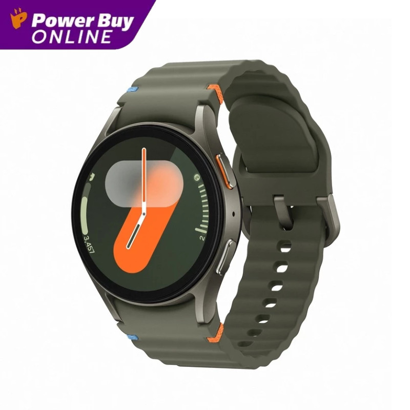 SAMSUNG Galaxy Watch7 สมาร์ทวอทช์ (40mm., ตัวเรือนสีเขียว, สายสีเขียว) รุ่น SM-L300NZGAASA