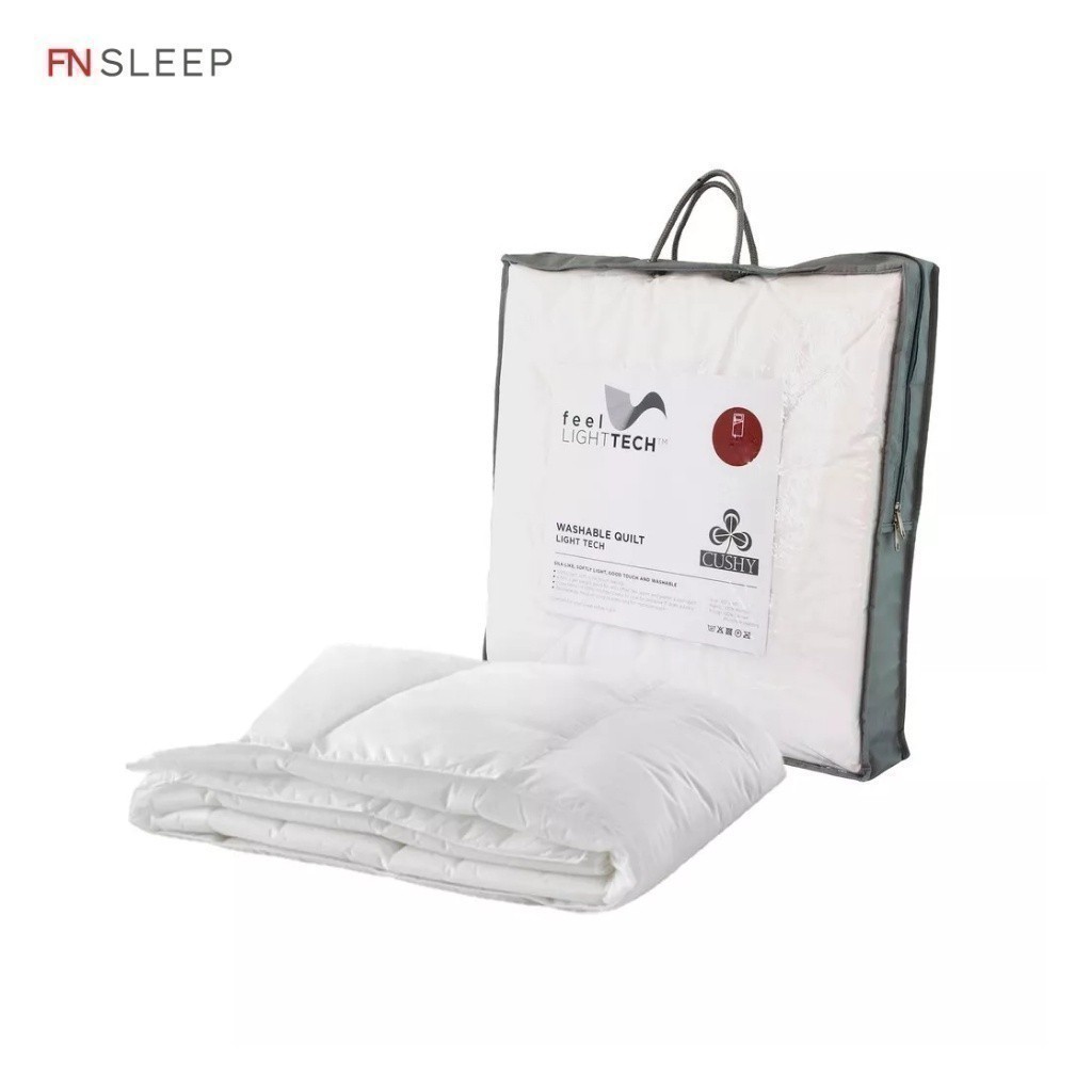 FN CUSHY ไส้ผ้านวม Microfiber 100% รุ่น Light-Tech กันไร้ฝุ่นหนาสัมผัสนุ่ม นอนหลับสบาย