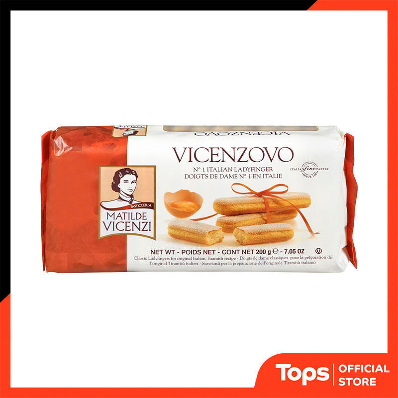 VICENZI วิเซนซิเลดี้ฟิงเกอร์ผสมไข่ 200กรัม [8000350000585]