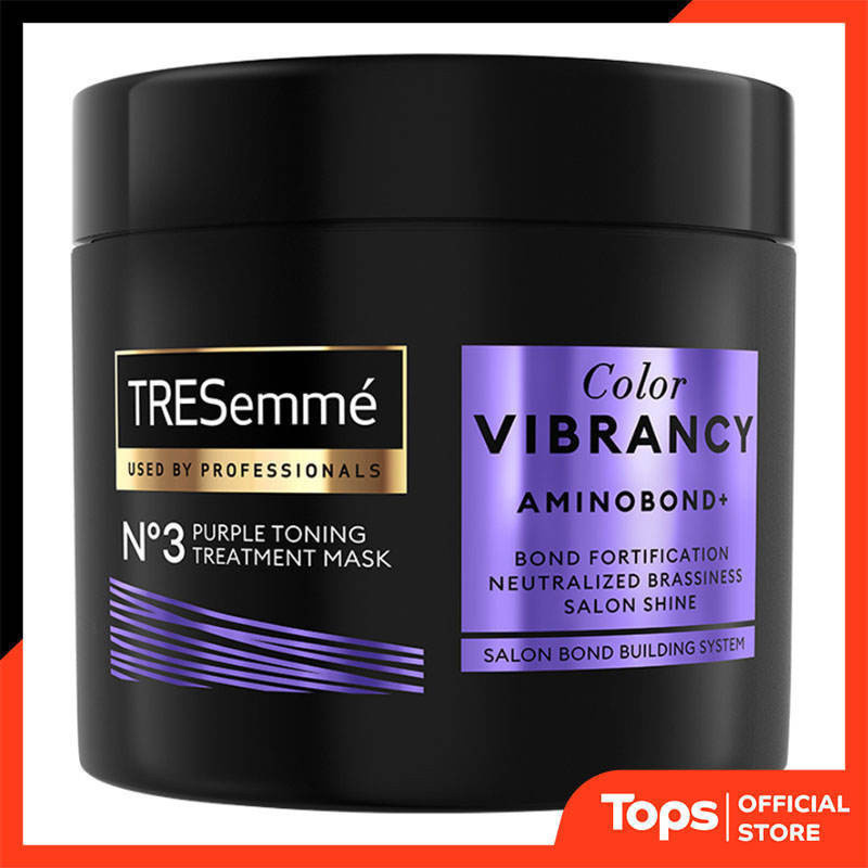 TRESEMME เทรซาเม่ทรีทเม้นท์มาส์กคัลเลอร์เรเดียนซ์แอนด์รีแพร์เพอร์เพิล 180มล. [8851932440240]