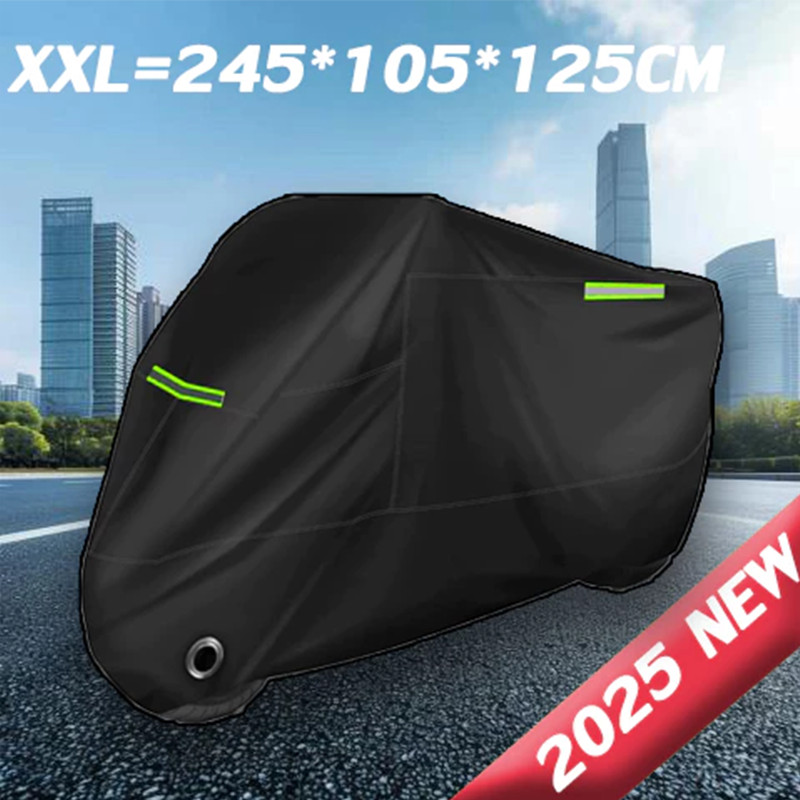 ผ้าคลุมรถมอเตอร์ไซค์ ดึงไม่ขาด PEVA ถุงคลุมรถมอไซ กันลม กันฝน กันแดด กันฝุ่น สำหับรถมอเตอร์ไซค์ PCX N MAX CT125 Vespa