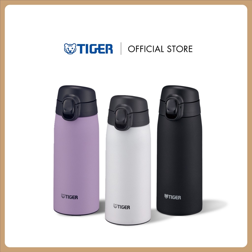 Tiger MCT-K035 กระบอกน้ำสุญญากาศเก็บอุณหภูมิ สแตนเลส SUS304 ขนาด 350 ml.
