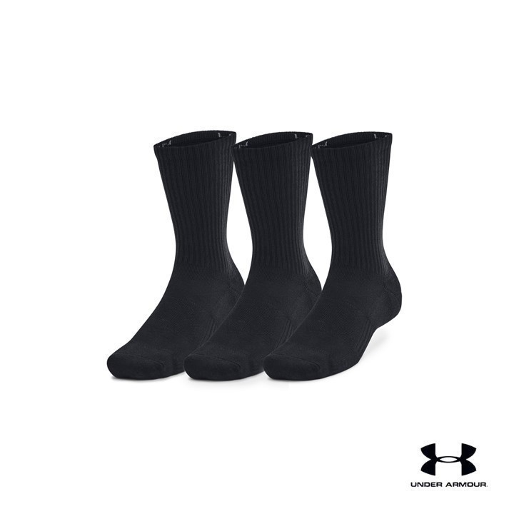 Under Armour Unisex UA Training Cotton 3-Pack Crew Socks