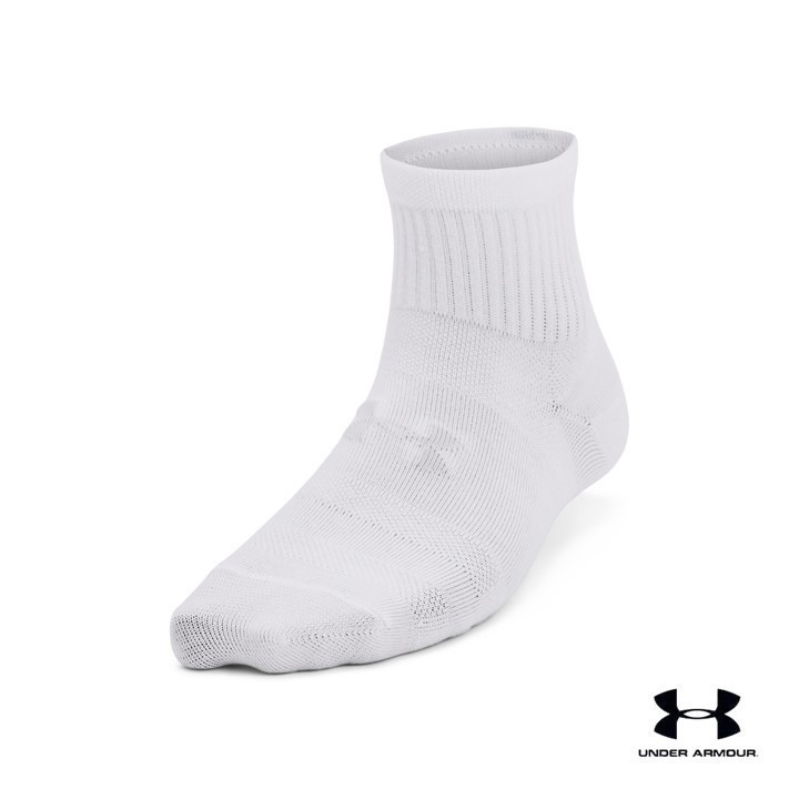 Under Armour Kids' UA Essential 3-Pack Quarter Socks