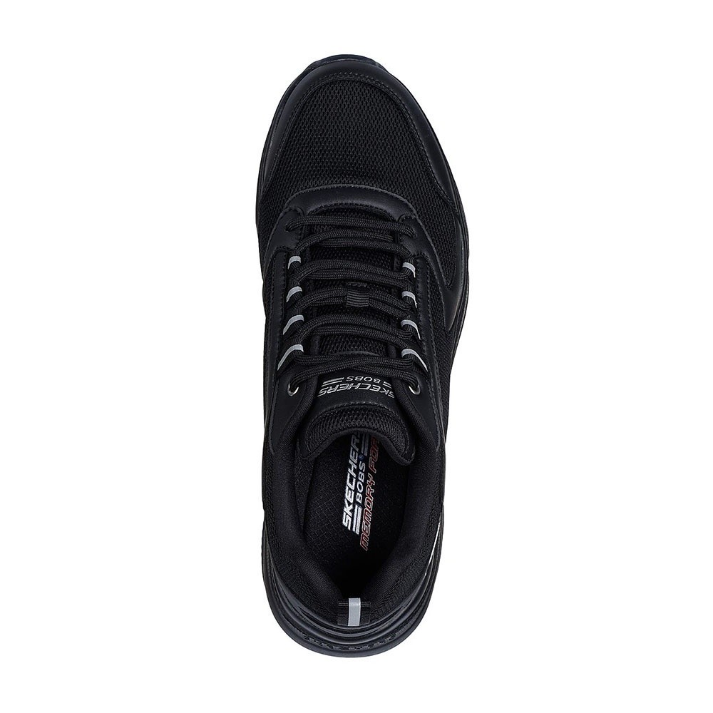 Skechers สเก็ตเชอร์ส รองเท้าลำลองผู้ชาย Men BOBS Sparrow Flex Load In Casual Shoes - 118065-BBK Memory Foam