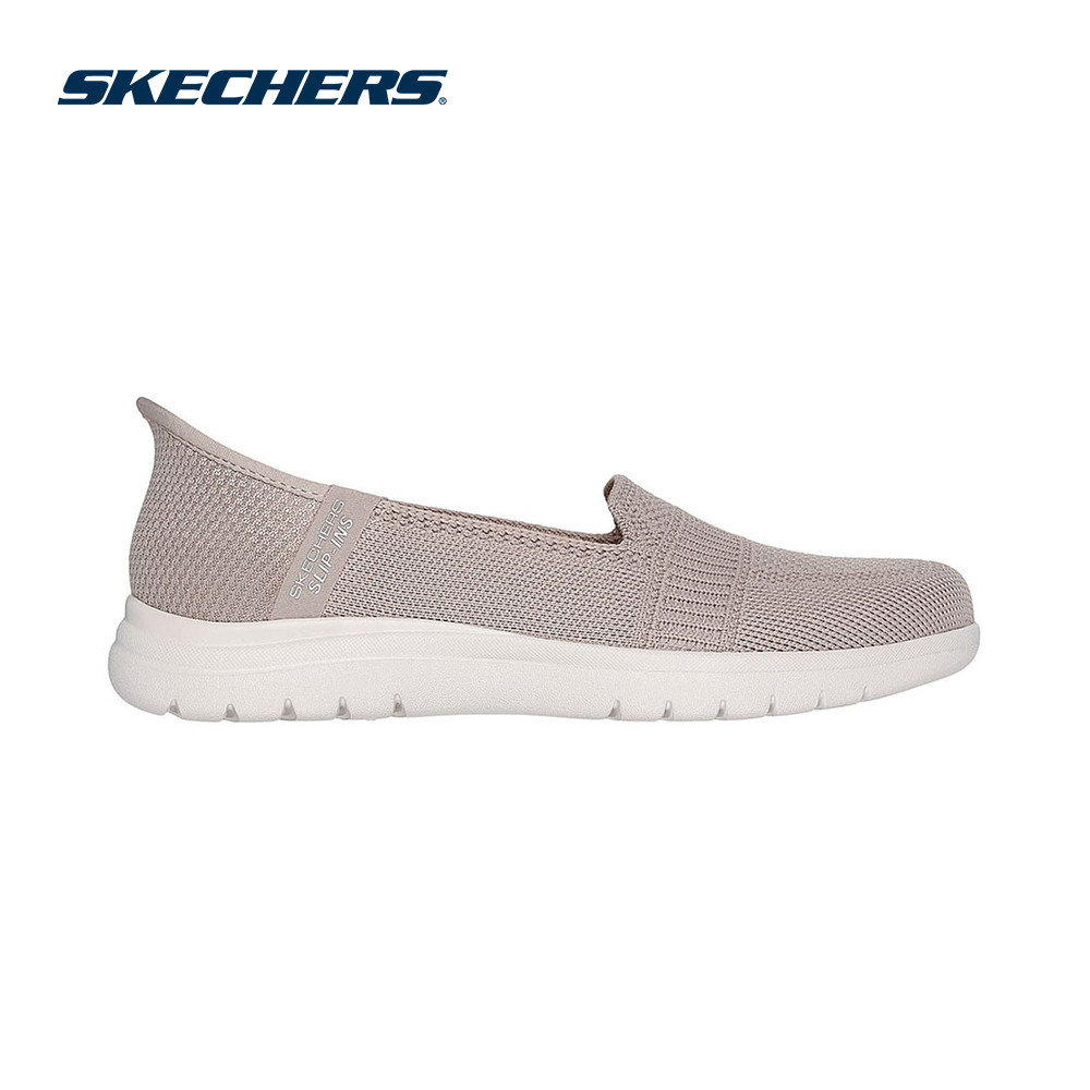Skechers สเก็ตเชอร์ส รองเท้าผู้หญิง Women Slip-ins On-The-GO Flex Camellia Shoes - 138181-TPE Air-Cooled Memory Foam