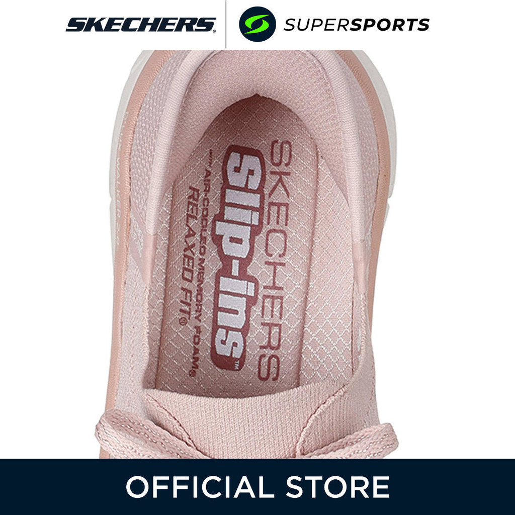 SKECHERS Slip-ins® Relaxed Fit®: D'Lux Walker® 2.0 - Thrill Movement รองเท้าลำลองผู้หญิง