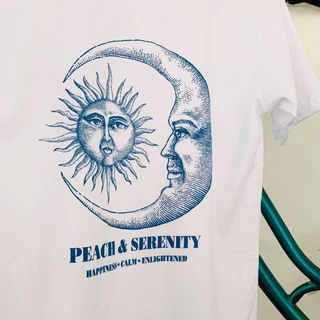 (พร้อมส่ง) เสื้อยืด PEACH SERENITY - ผ้า Cotton100%
