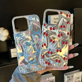 แฟชั่น เชอร์รี่ โรส คำนับ ดูเดิล เข้ากันได้กับ IPhone 16 7 8 14 15 6 6s Plus 13 15 14 12 11 Pro Max XR X XS Maxเคสสำหรับ