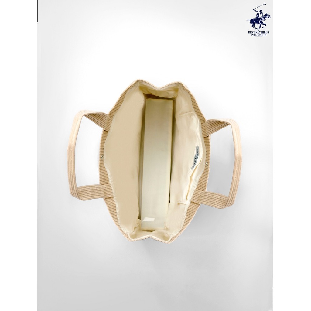 BEVERLY HILLS POLO CLUB CORDUROY TOTE Bag รุ่น BAGB033 - รูปที่ 5