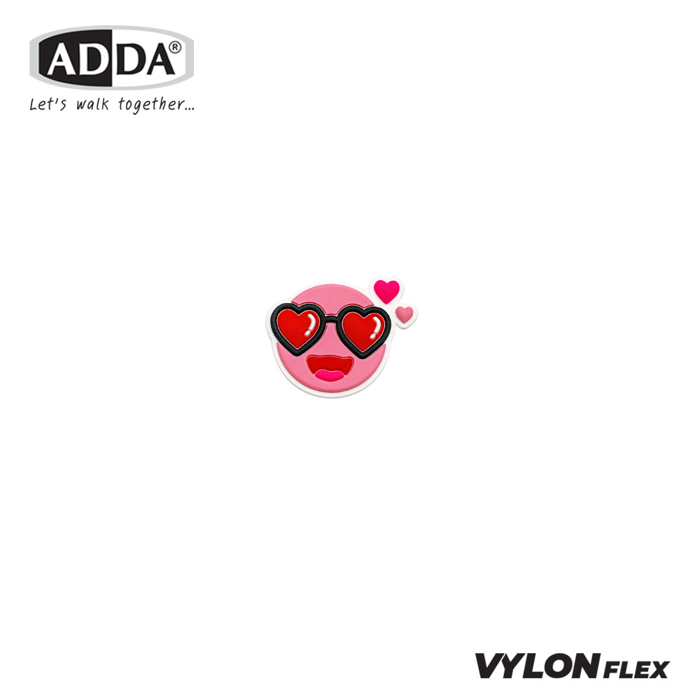 ADDA ตัวติดรองเท้า Valentine's SET 5 PCS  รุ่น JB012W1