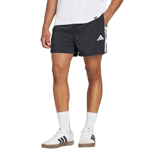 adidas ไลฟ์สไตล์ กางเกงขาสั้น 5 นิ้ว Essentials 3-Stripes Chelsea ผู้ชาย สีดำ IM7850