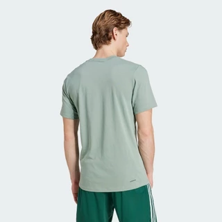 adidas Gym & Training Train Essentials Feelready Logo Training Tee Men Green JC5344