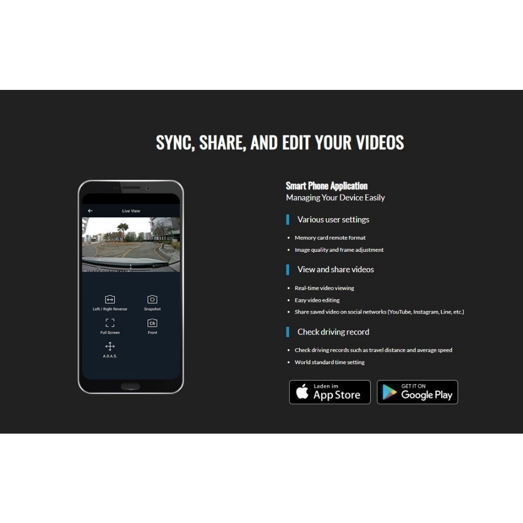 [ฟรี 32GB] VUEROID ZERO กล้องติดรถยนต์เกาหลี FHD + FHD บันทึกหน้าหลัง บันทึก 24 ชม. WIFI รับประกัน 2 ปี - รูปที่ 4