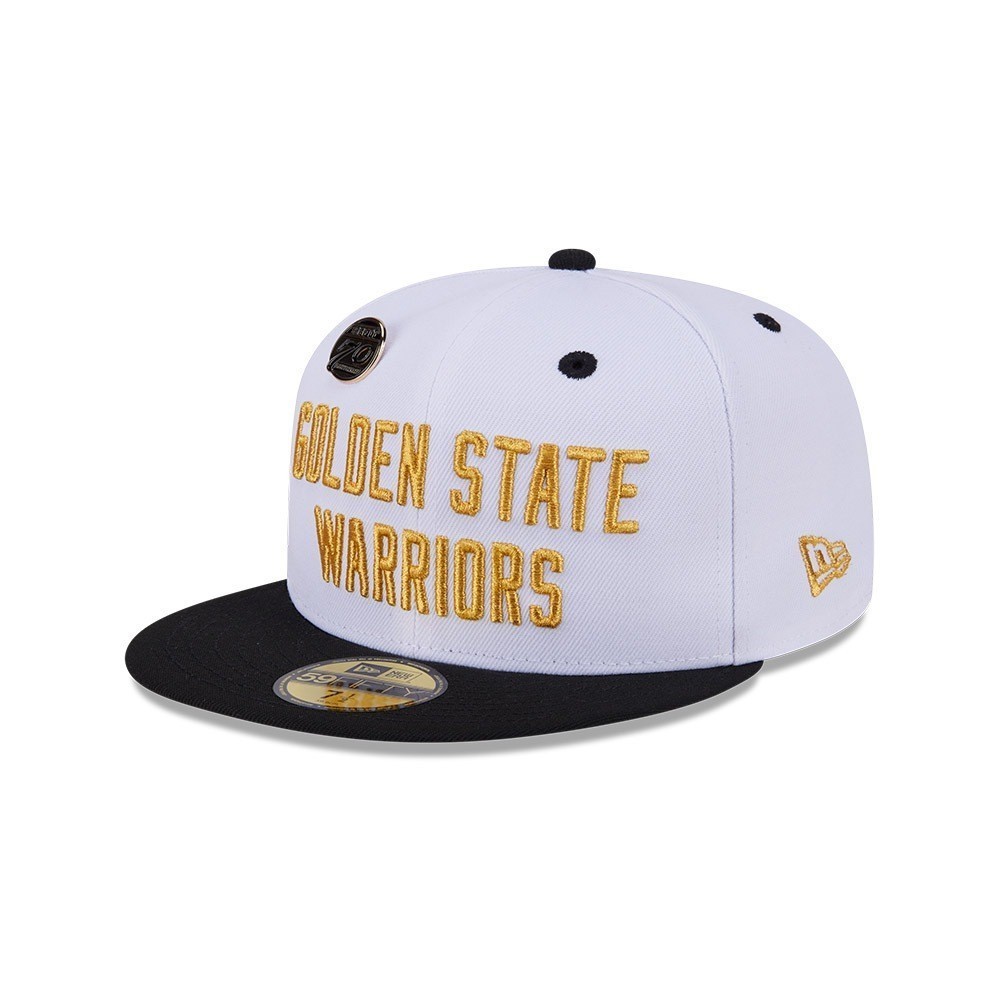 NEW ERA หมวก รุ่น NEW ERA 59FIFTY DAY GOLDEN STATE WARRIORS WHITE 59FIFTY CAP 60571931