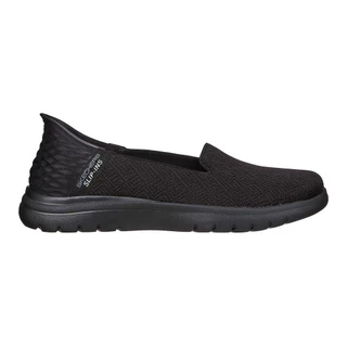 Skechers สเก็ตเชอร์ส รองเท้าผู้หญิง Women Slip-Ins Astonish Shoes - 136542-BBK Air-Cooled Memory Foam Heel Pillow, Machi