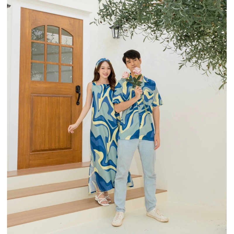 ใช้โค้ด 30% เชิ้ตเหลือตัวละ 273.- ได้ Minimal Waikiki Set เชิ้ตแขนสั้น Shirt และ Dress