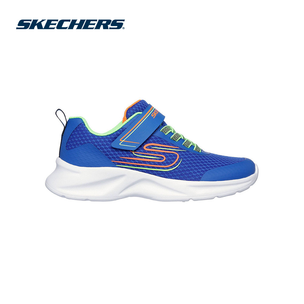 Skechers สเก็ตเชอร์ส รองเท้าเด็กผู้ชาย Boy Dynamatic Shoes - 405112L-BLLM