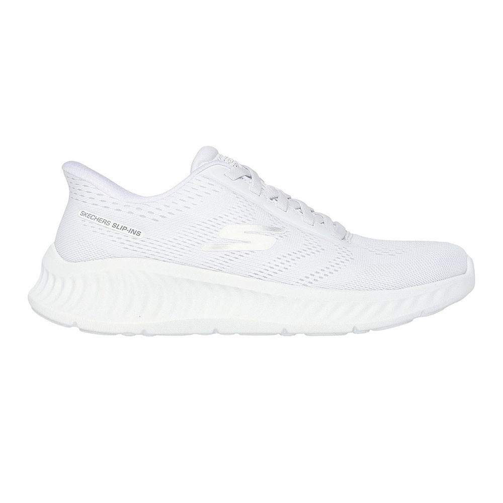 Skechers สเก็ตเชอร์ส รองเท้าผู้หญิง Women GOwalk Now GOwalk Shoes - 125643-WHT - Air-Cooled Goga Mat - รูปที่ 4