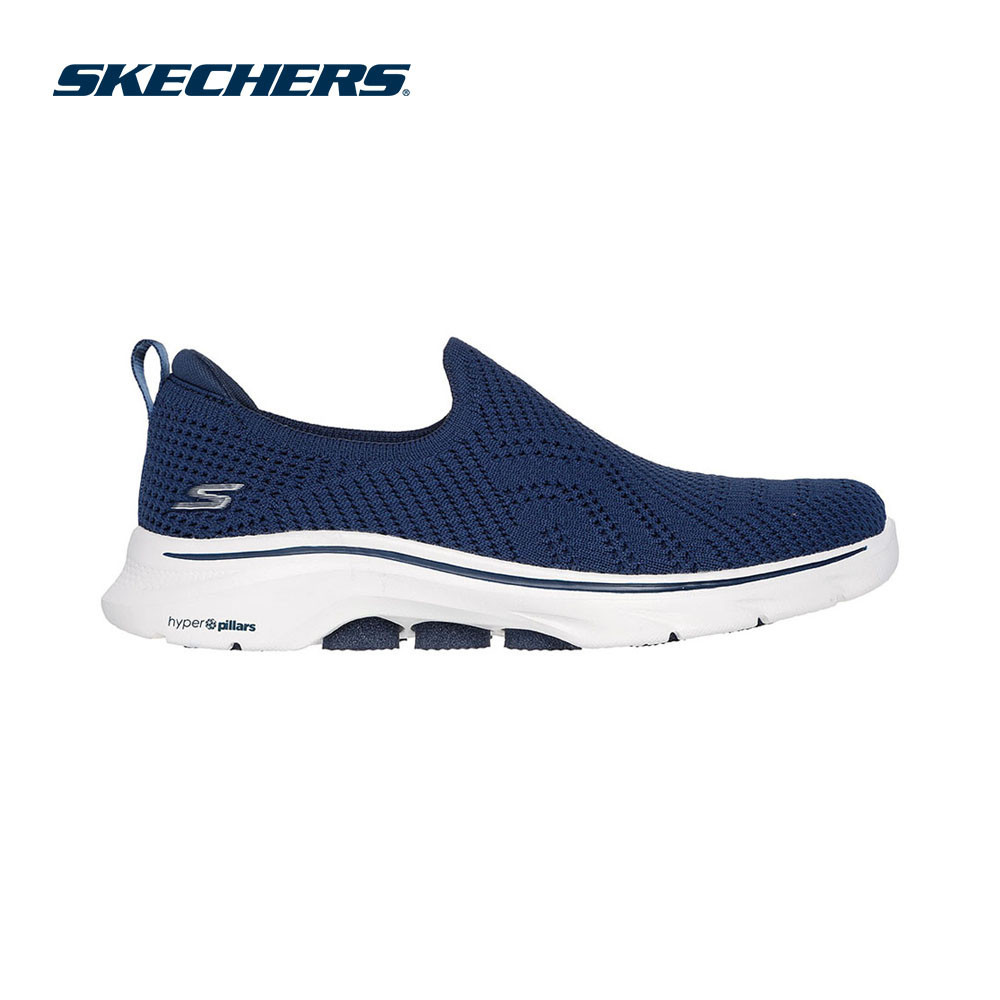 Skechers สเก็ตเชอร์ส รองเท้าผู้หญิง Women GOwalk 7 GOwalk Shoes - 125204-NVW - Air-Cooled Goga Mat