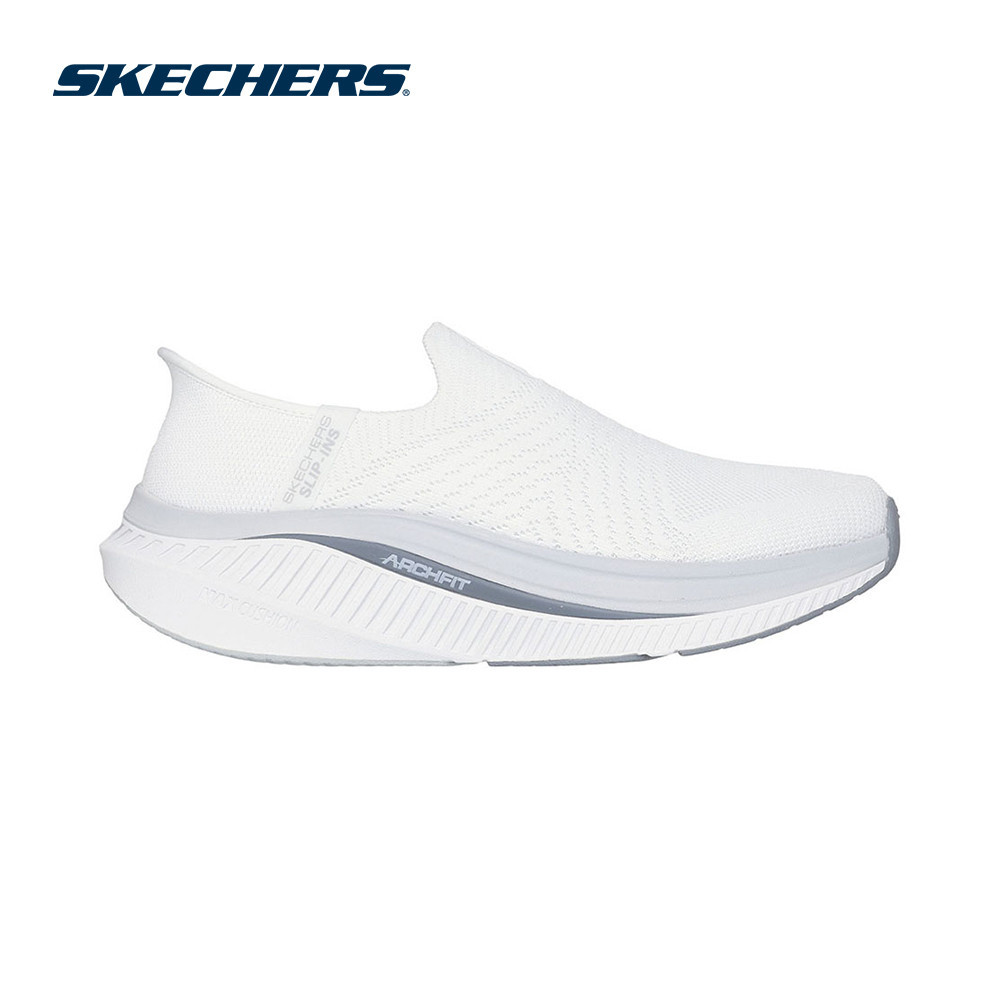 Skechers สเก็ตเชอร์ส รองเท้าผู้ชาย Men GOwalk Max Cushioning Jasey Walking Shoes - 216353-WHT