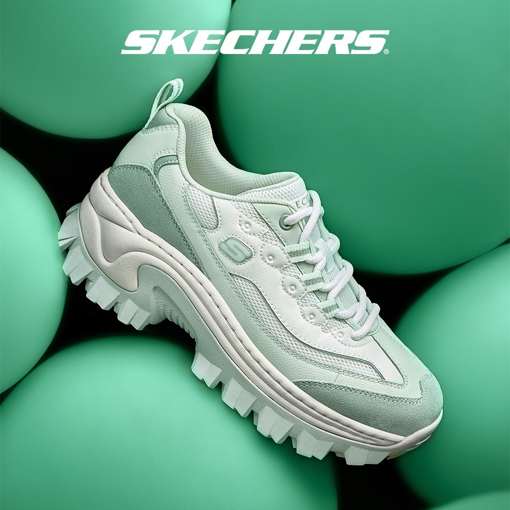 Skechers สเก็ตเชอร์ส รองเท้าผู้หญิง Women Hi-Ryze Street Shoes - 177233-GRMT - Air-Cooled Memory Foa