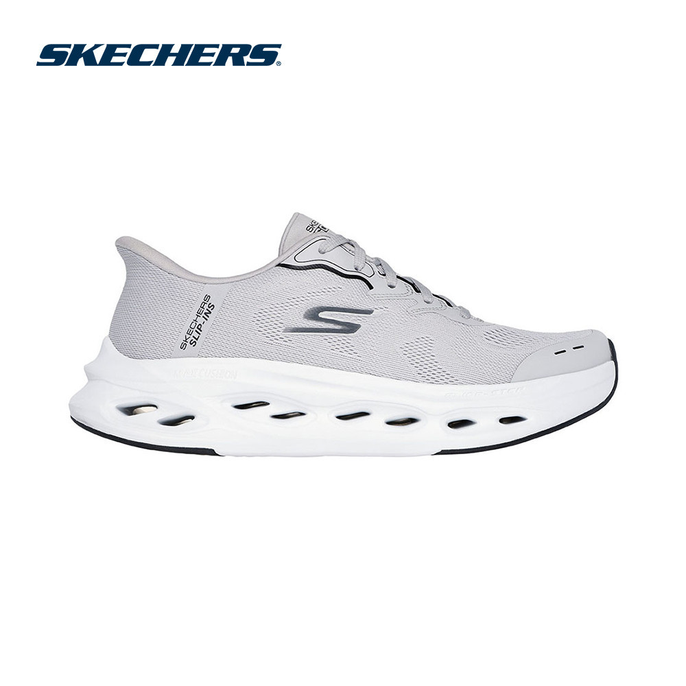 Skechers สเก็ตเชอร์ส รองเท้าผู้ชาย Men Max Cush Glide-Step Performance Shoes - 220420-LTGY - Air-Coo