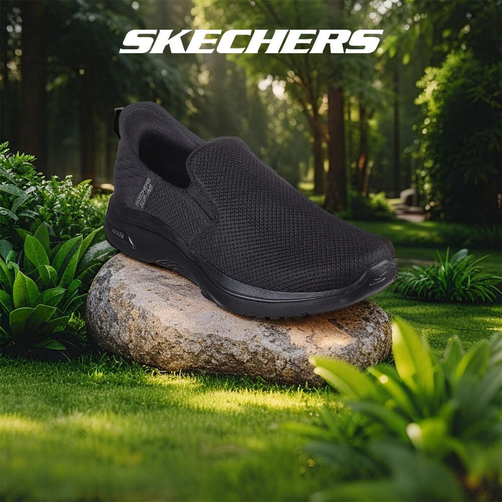 Skechers สเก็ตเชอร์ส รองเท้าผู้ชาย Men Slip-ins GOwalk Arch Fit 2.0 Hands Free 2 Walking Shoes - 216