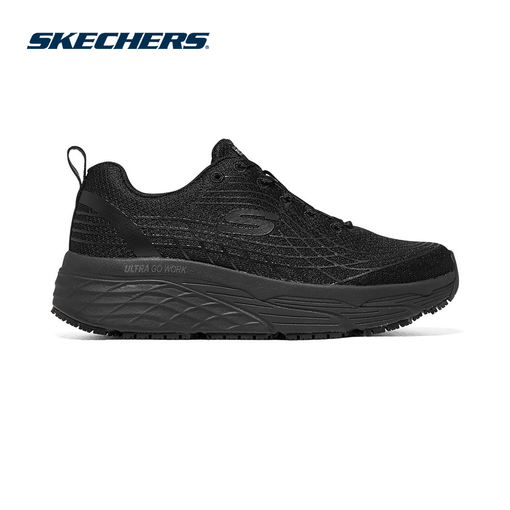Skechers สเก็ตเชอร์ส รองเท้าทำงานผู้หญิง Women Work Max Cushioning Elite Slip Resistant Work Shoes - 108016-BLK