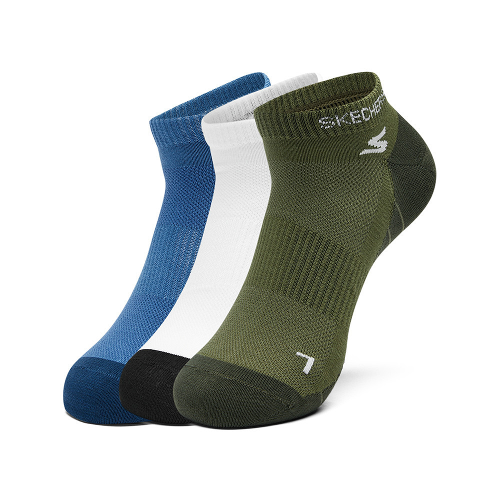 Skechers สเก็ตเชอร์ส ถุงเท้ายูนิเซ็กส์ Unisex Low cut sock Accessory – P124U002-03Y3