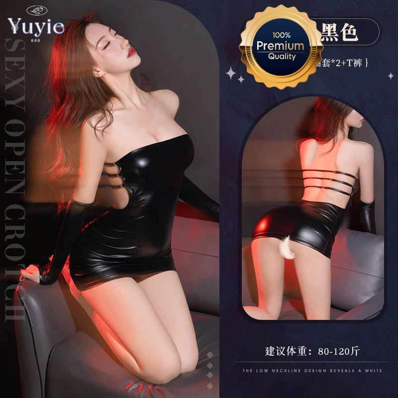 ชุดหนัง   ชุดนอนเซ็กซี่ รุ่น Ng6703 เซเลป 🏆เกรดพรีเมี่ยมแท้ YUYIE888