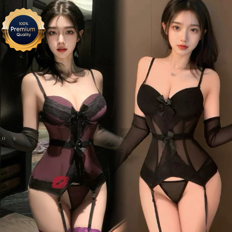 ชุดนอนไม่ได้นอน ชุดคอร์เซ็ท รุ่น BD8497 (Pa) 🏆เกรดพรีเมี่ยมแท้ YUYIE888