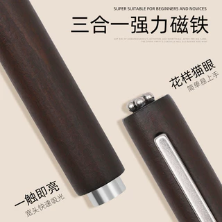 Monja 3 In 1 เล็บแม่เหล็กชุดปากกา 3D CAT EYE Dual-Ended Wand เจลเล็บ Magic เล็บ DIY Salon เครื่องมือ
