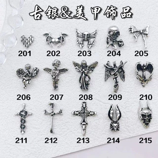 อะไหล่ติดเล็บ y2k สินค้าพร้อมส่งในไทย (50 ชิ้นต่อห่อ) คละแบบ