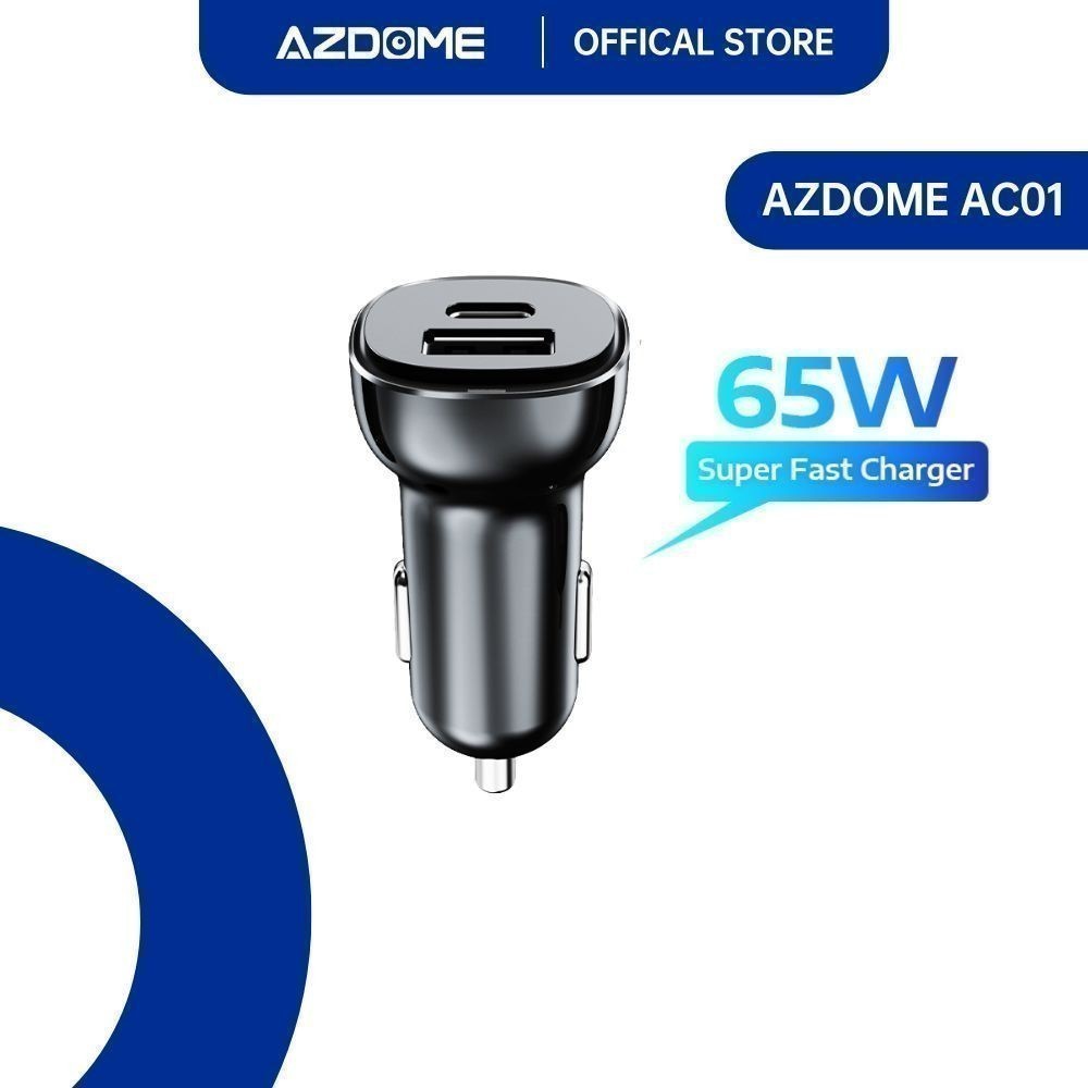 AZDOME AR01 Super Fast Charging Car Charger 65W
