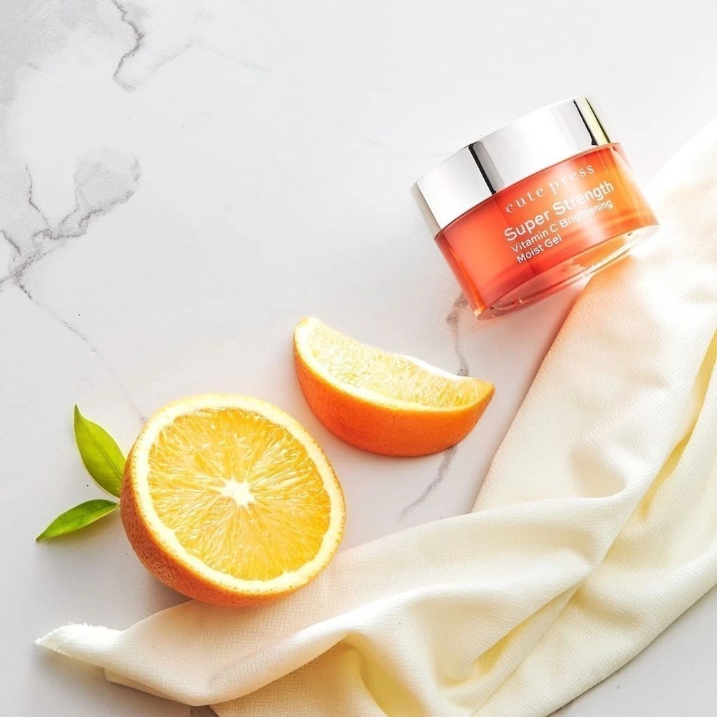 CUTE PRESS เจลวิตามินซีบำรุงผิวหน้า SUPER STRENGTH VITAMIN C BRIGHTENING MOIST GEL thumbnail 8