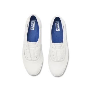 KEDS รองเท้าผ้าใบหนัง แบบสวม รุ่น CHILLAX LEATHER สีขาว ( WH65518 )
