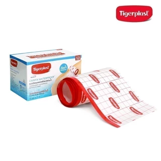 Tigerplast ไทเกอร์พล๊าส แคริฟิกซ์ วอเตอร์พรูฟ แผ่นปิดแผลชนิดฟิล์มใสกันน้ำ ขนาด 10 ซม. X 1 ม. (ม้วน)