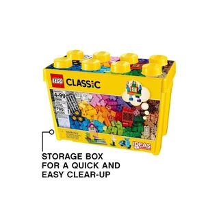 LEGO Classic 10698 Large Creative Brick Box (790pcs.), Building Blocks, Kids Toy