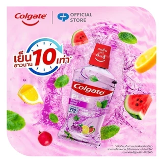 [มี 2 แพ็คให้เลือก] คอลเกต พลักซ์ ฟรุ้ตตี้ 500 มล. ช่วยลดกลิ่นปาก สดชื่นยาวนาน Colgate Plax Fruity mouthwash 500ml
