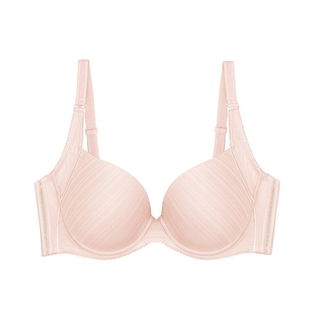 Triumph เสื้อชั้นในมีโครงแบบไม่ดันทรง รุ่น Pure Invisible WHP รหัส 10188657 สีชมพูอ่อน 00VV