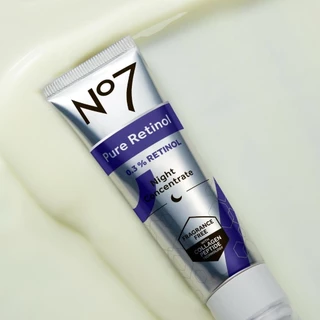 No7 Pure Retinol 0.3% Retinol Night Concentrate Serum 30 ML. นัมเบอร์เซเว่น เรตินอล 0.3% เซรั่ม 30 มล.