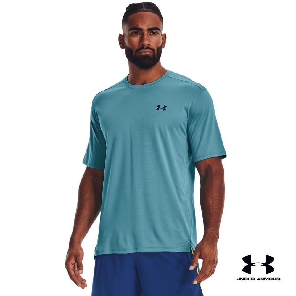 Under Armour UA Men's Tech™ Vent Short Sleeve อันเดอร์ อาร์เมอร์ เสื้อออกกำลังกายสำหรับเทรนนิ่ง สำหรับผู้ชาย — صورة 3