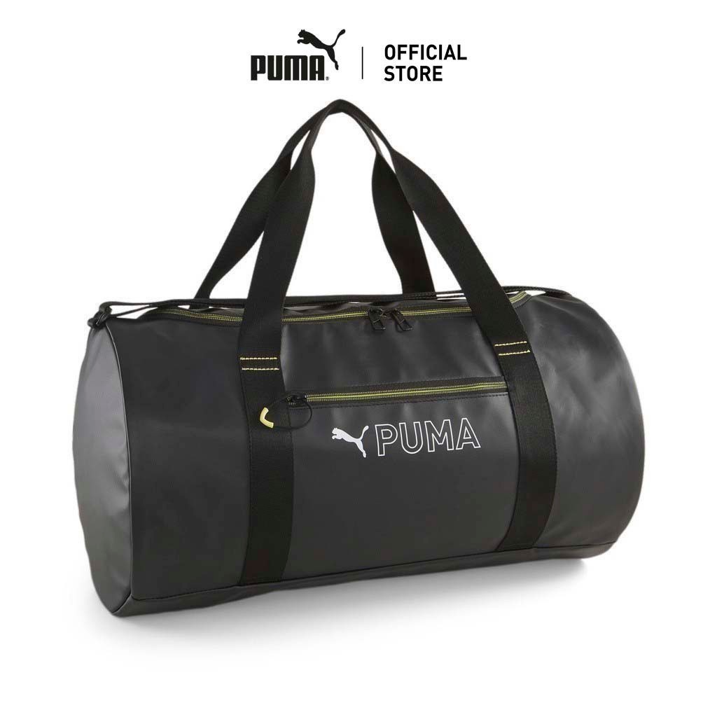 PUMA TRAINING - กระเป๋า PUMA Fit Duffel สีดำ - 07962402