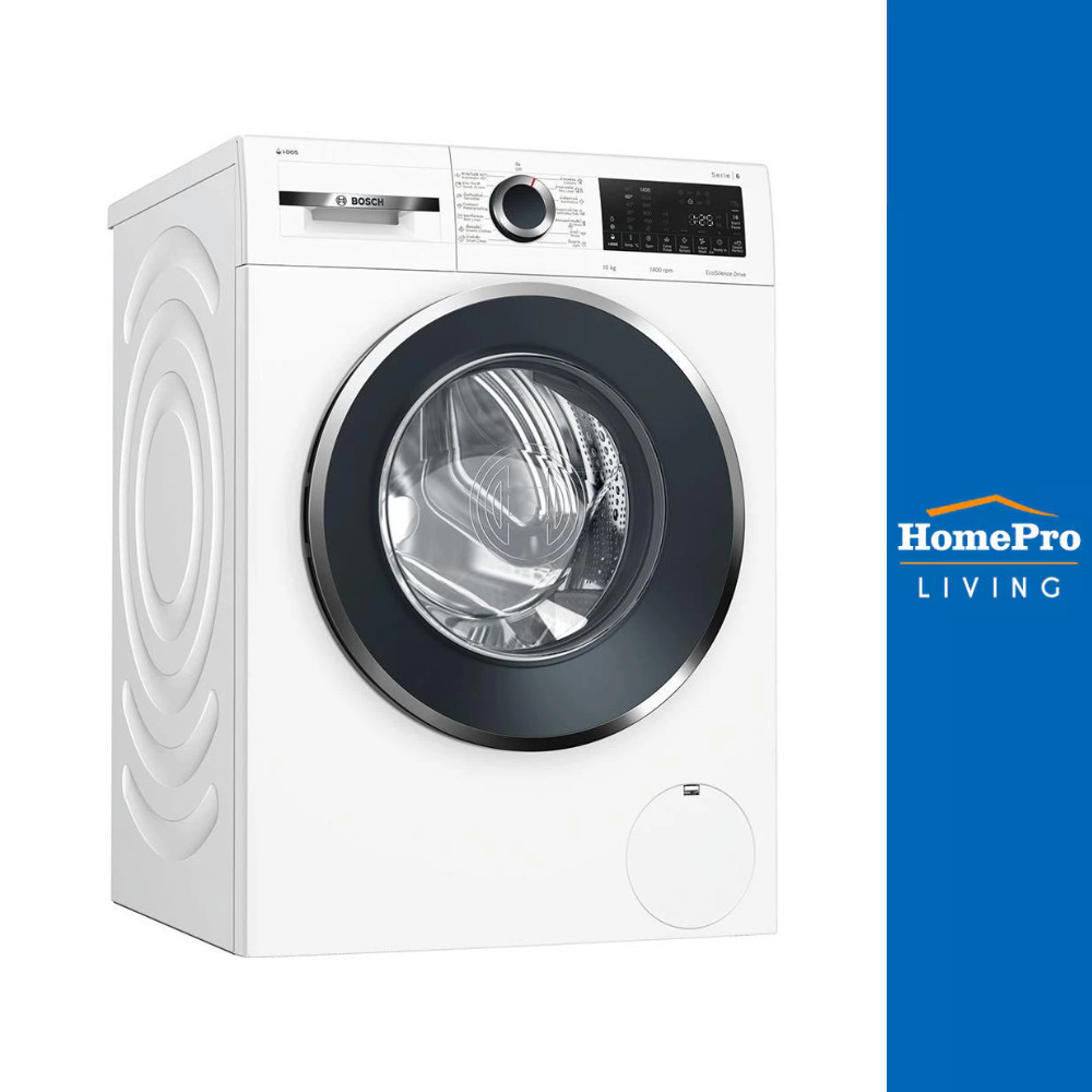 [จัดส่งพร้อมติดตั้ง] BOSCH เครื่องซักผ้าฝาหน้า รุ่น WGG454A0TH 10 กก. 1400RPM อินเวอร์เตอร์